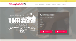 Desktop Screenshot of mirasolscafe.com