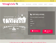 Tablet Screenshot of mirasolscafe.com